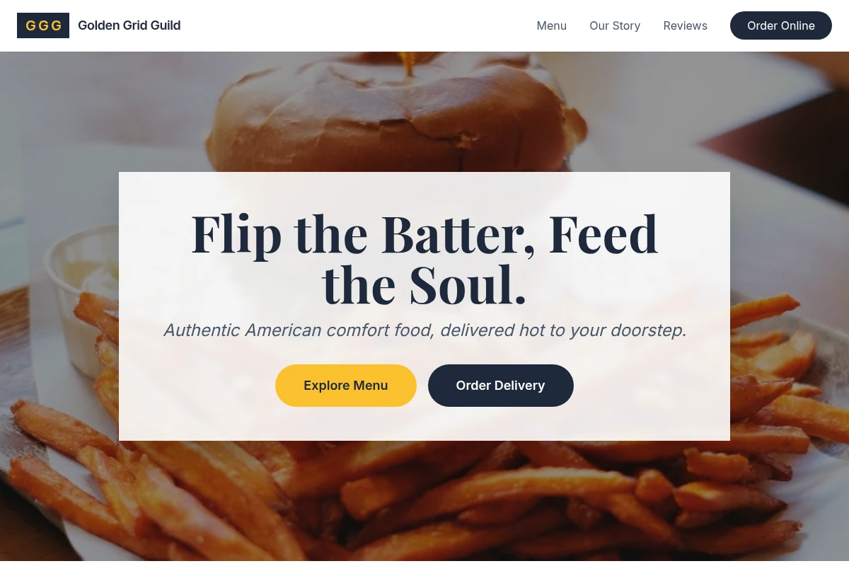 Delivery American Food