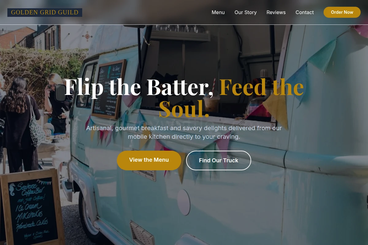 Delivery Food Truck
